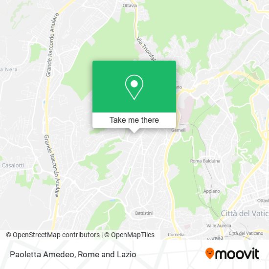Paoletta Amedeo map