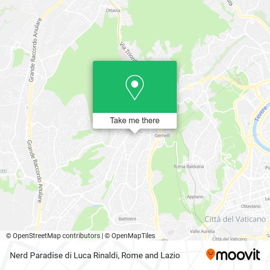 Nerd Paradise di Luca Rinaldi map