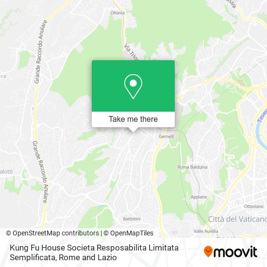 Kung Fu House Societa Resposabilita Limitata Semplificata map