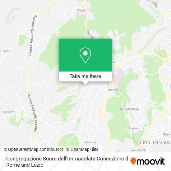 Congregazione Suore dell'Immacolata Concezione di map