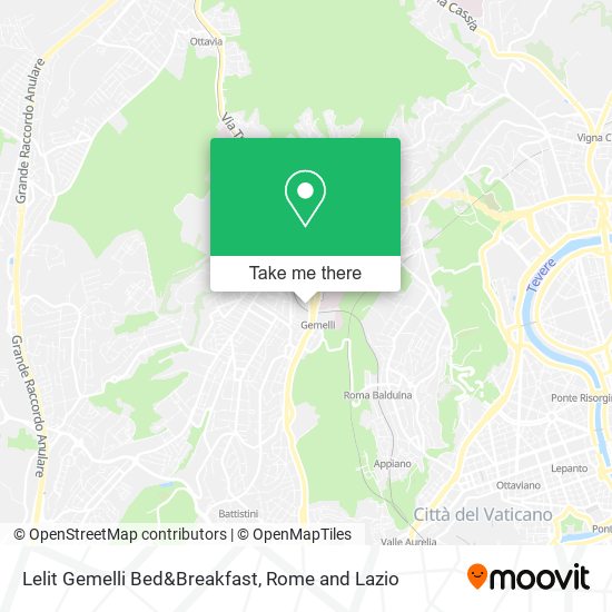 Lelit Gemelli Bed&Breakfast map