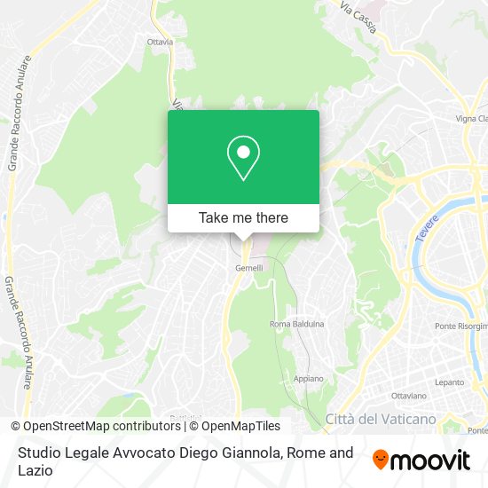 Studio Legale Avvocato Diego Giannola map