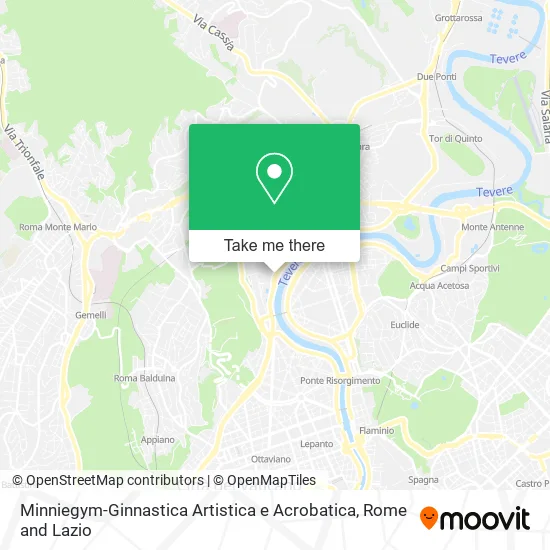 Minniegym-Artistic and Acrobatic Gymnastics map