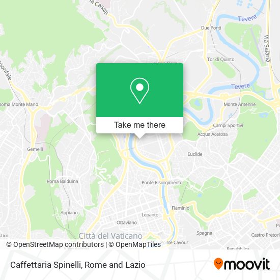 Caffettaria Spinelli map