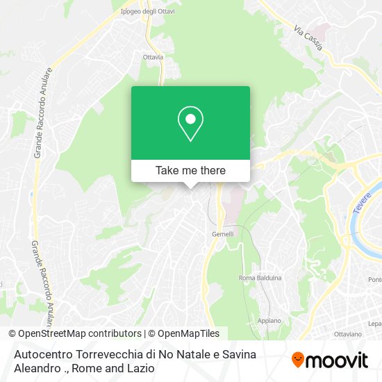 Autocentro Torrevecchia di No Natale e Savina Aleandro . map