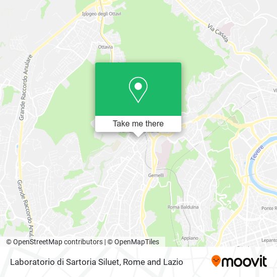 Laboratorio di Sartoria Siluet map