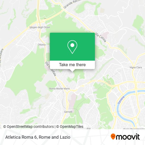 Atletica Roma 6 map
