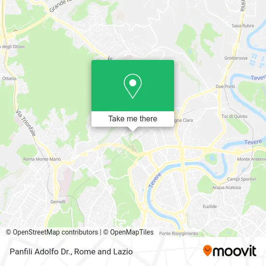 Dr. Adolfo Panfili map