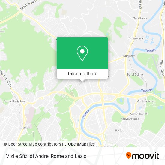 Vizi e Sfizi di Andre map