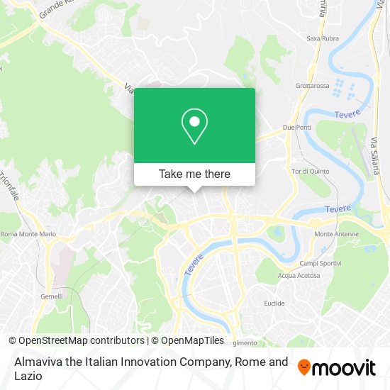 Almaviva the Italian Innovation Company map