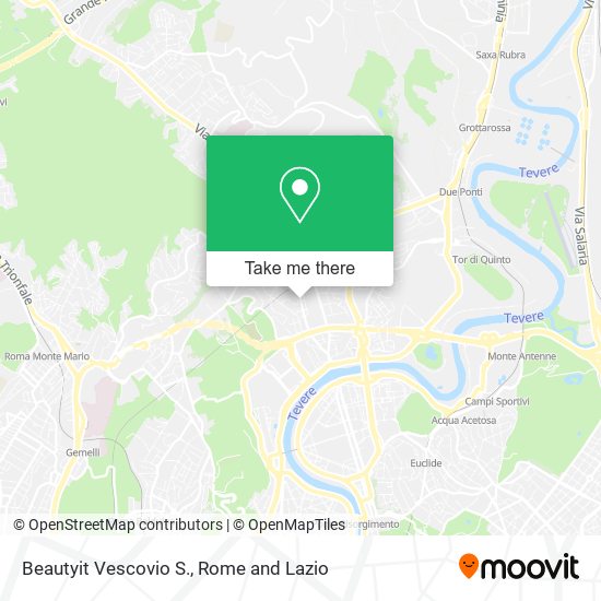 Beautyit Vescovio S. map