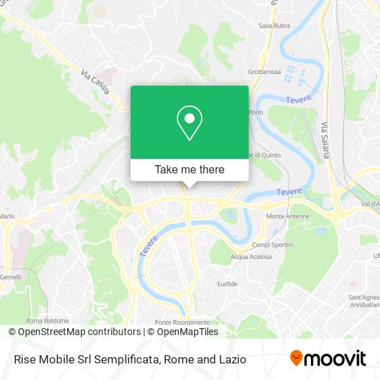 Rise Mobile Srl Semplificata map