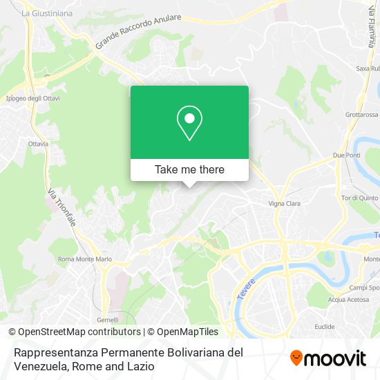 Rappresentanza Permanente Bolivariana del Venezuela map