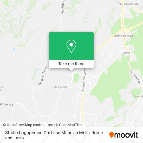 Studio Logopedico Dott.ssa Maurizia Mella map