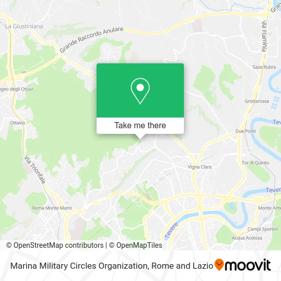 Marina Military Circles Organization map