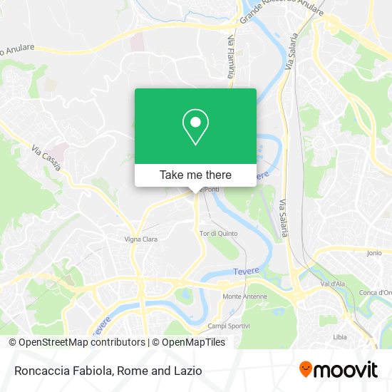 Roncaccia Fabiola map