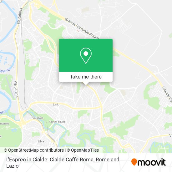 L'Espreo in Cialde: Cialde Caffè Roma map
