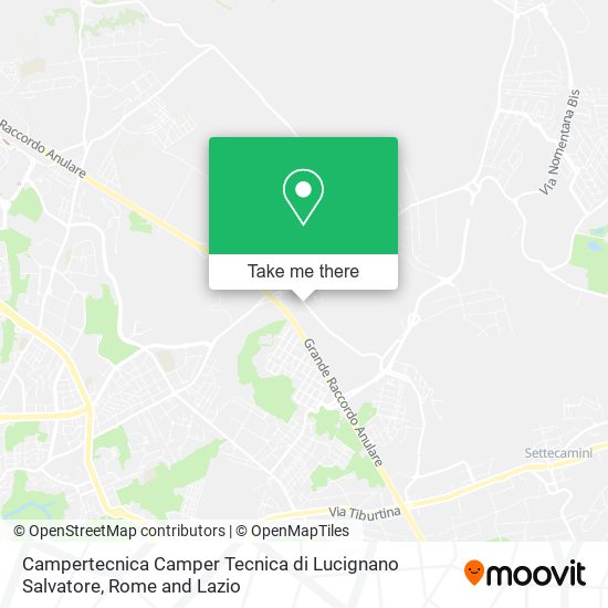 Campertecnica Camper Tecnica di Lucignano Salvatore map