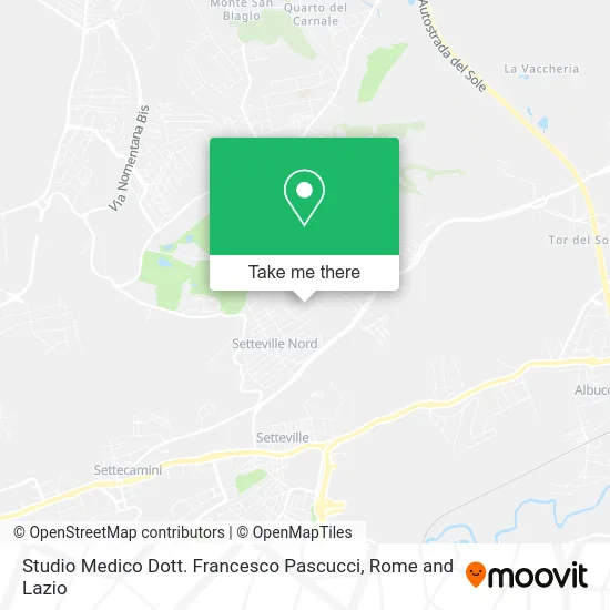 Dr. Francesco Pascucci Medical Office map