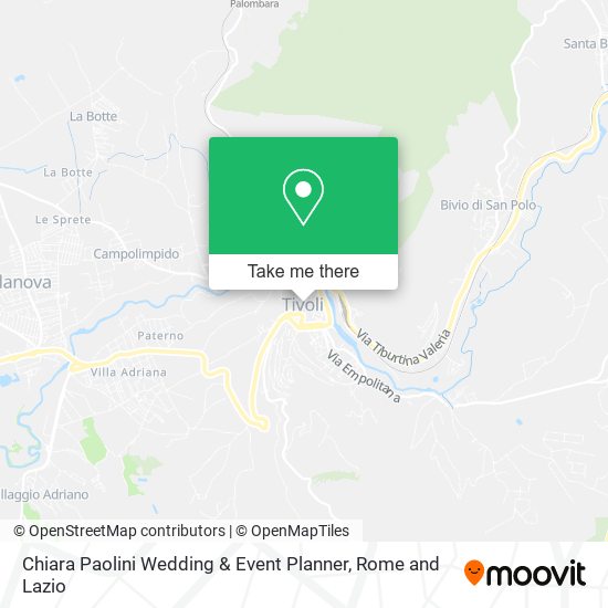 Chiara Paolini Wedding & Event Planner map