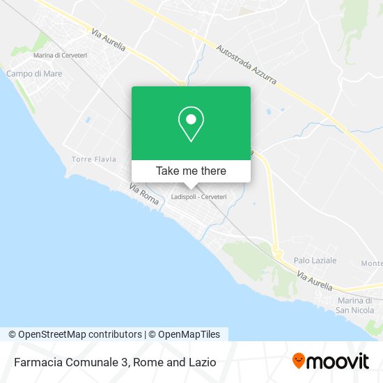 Farmacia Comunale 3 map