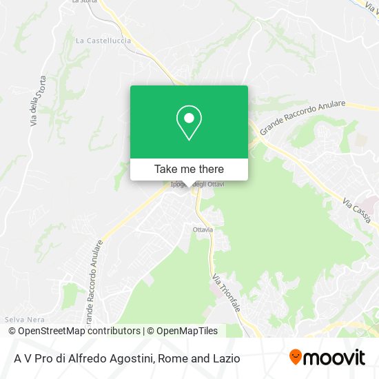 A V Pro di Alfredo Agostini map