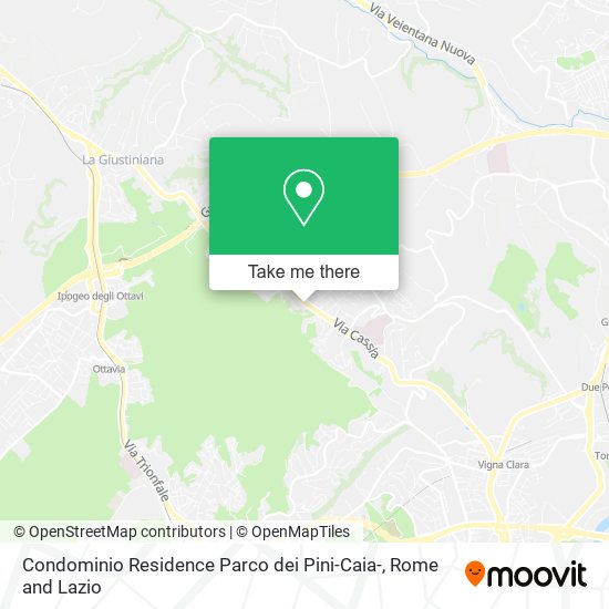 Condominio Residence Parco dei Pini-Caia- map