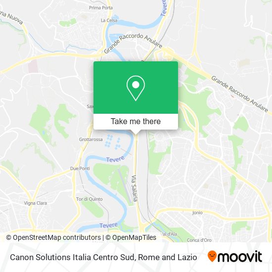 Canon Solutions Italia Centro Sud map
