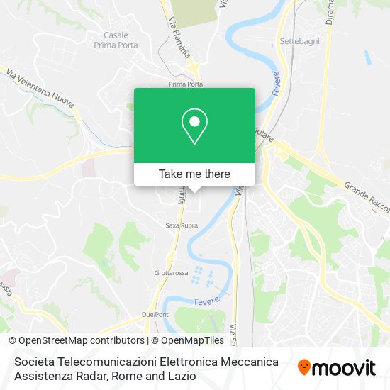 Societa Telecomunicazioni Elettronica Meccanica Assistenza Radar map