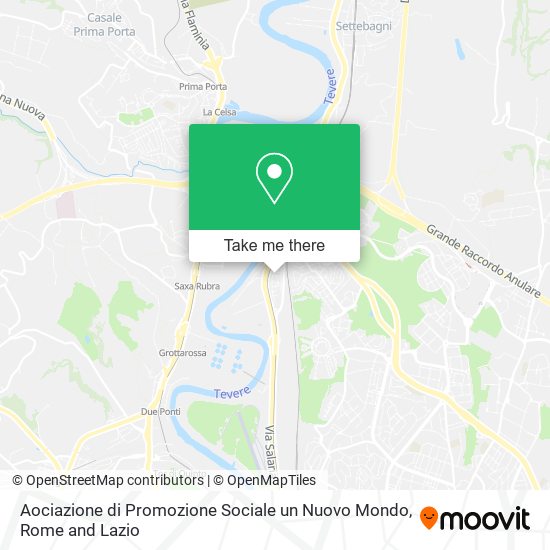 Aociazione di Promozione Sociale un Nuovo Mondo map