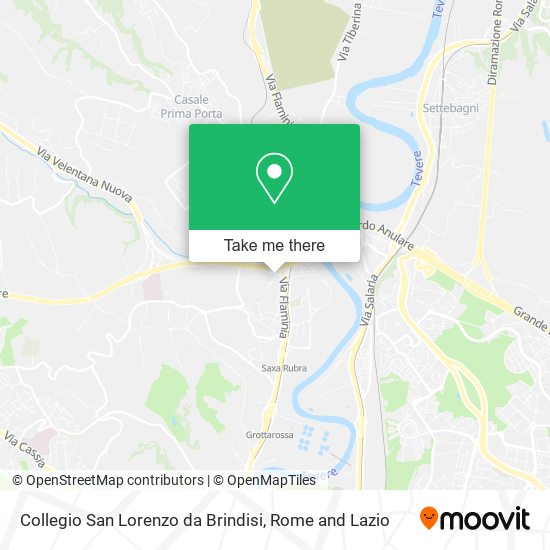 Collegio San Lorenzo da Brindisi map