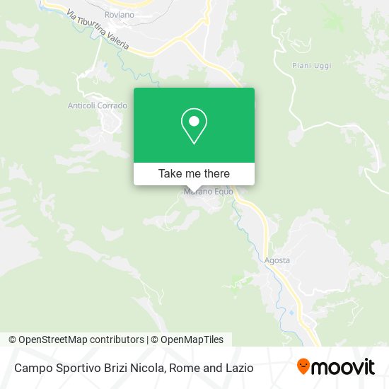 Campo Sportivo Brizi Nicola map