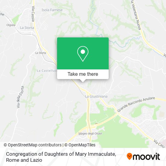 Congregation of Daughters of Mary Immaculate map