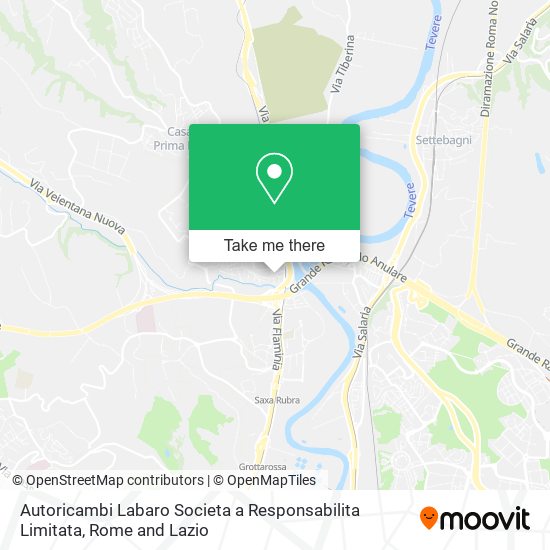 Autoricambi Labaro Societa a Responsabilita Limitata map