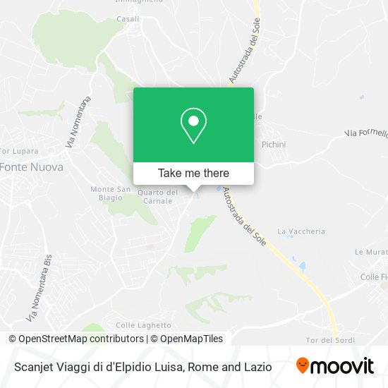 Scanjet Viaggi di d'Elpidio Luisa map