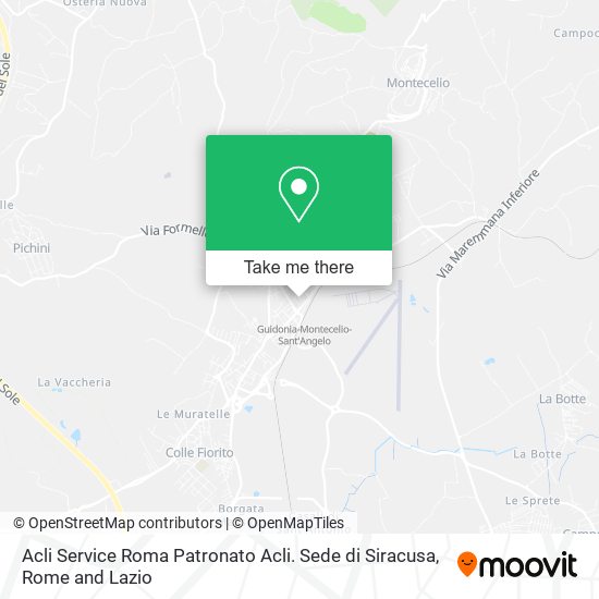 Acli Service Roma Patronato Acli. Sede di Siracusa map