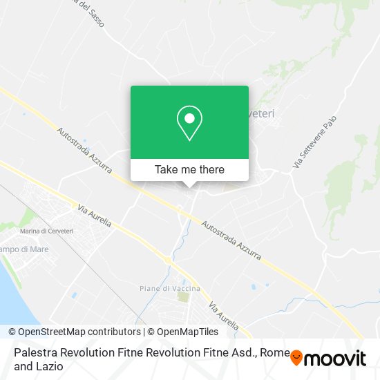 Palestra Revolution Fitne Revolution Fitne Asd. map