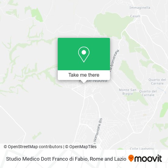 Studio Medico Dott Franco di Fabio map