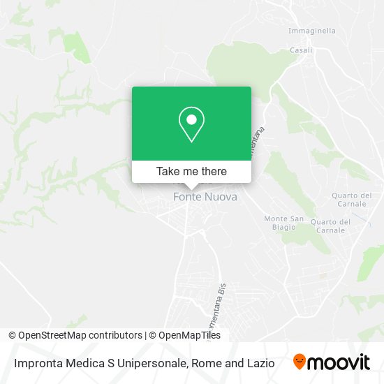 Impronta Medica S Unipersonale map