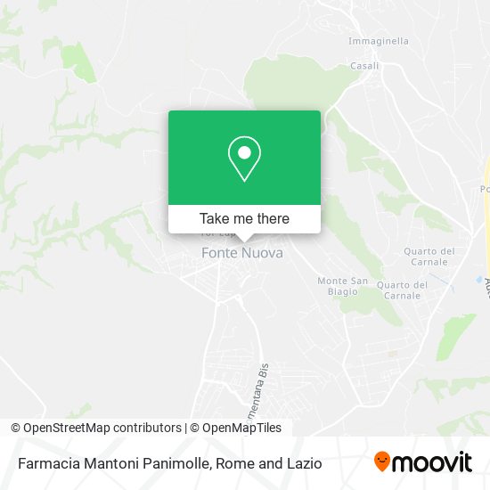 Farmacia Mantoni Panimolle map