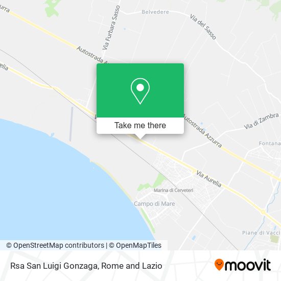 Rsa San Luigi Gonzaga map