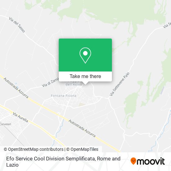 Efo Service Cool Division Semplificata map