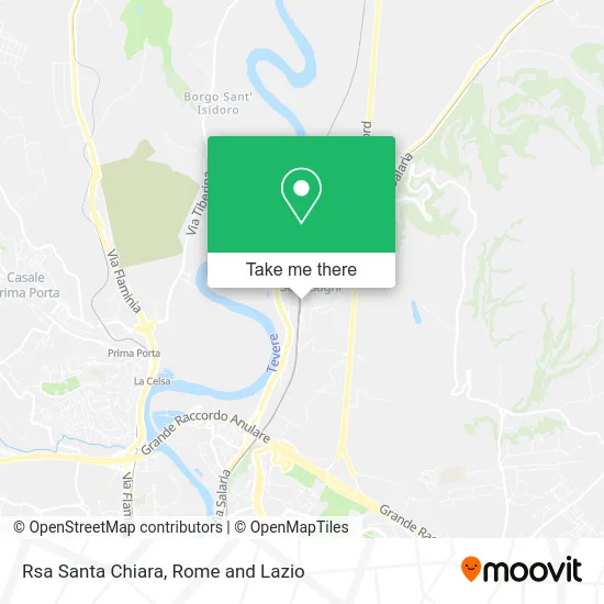 Santa Chiara Nursing Home map