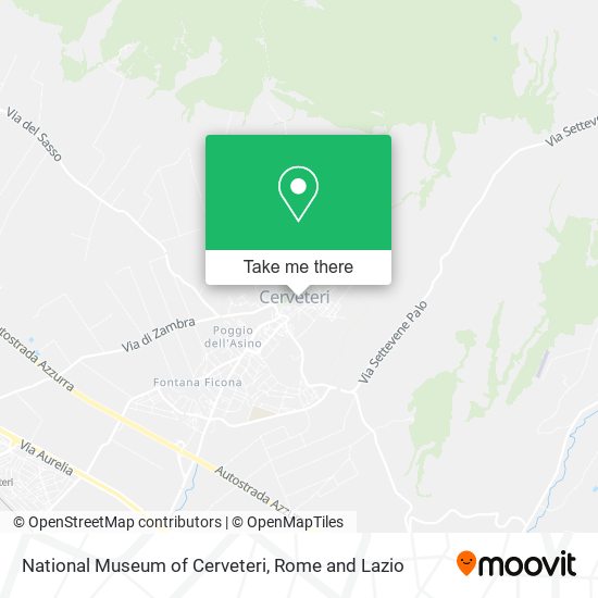 National Museum of Cerveteri map
