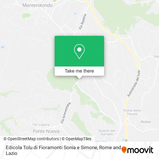 Edicola Tolu di Fioramonti Sonia e Simone map