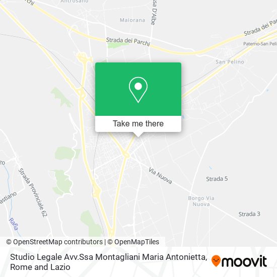 Studio Legale Avv.Ssa Montagliani Maria Antonietta map