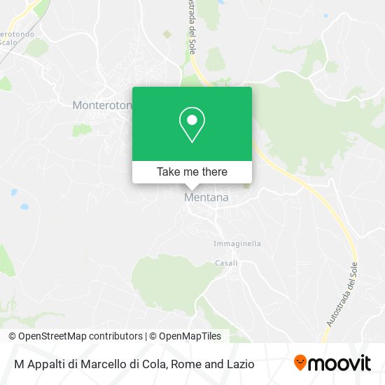 M Appalti di Marcello di Cola map