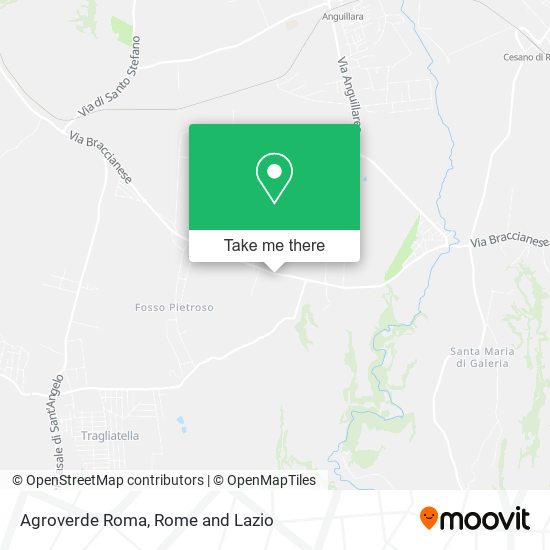 Agroverde Roma map
