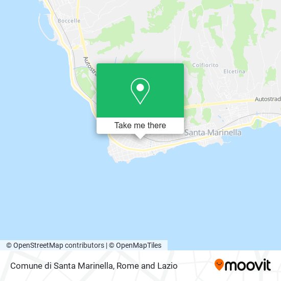 Comune di Santa Marinella map