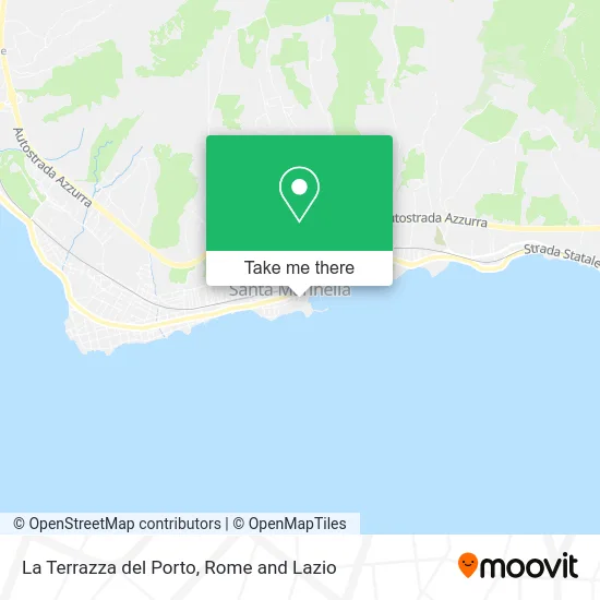 The Harbor Terrace map